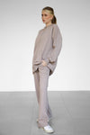 Light Zip-Up hoodie - Taupe