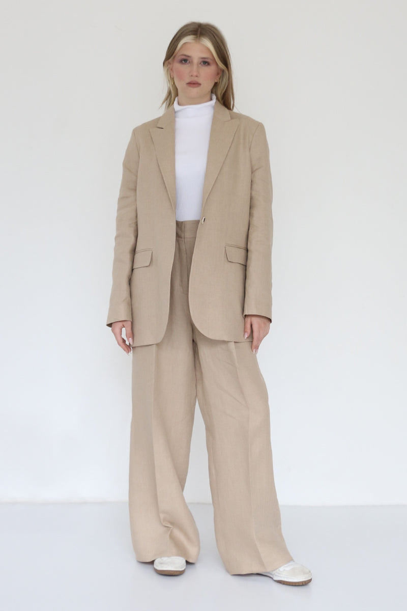 Athena Blazer - Sand