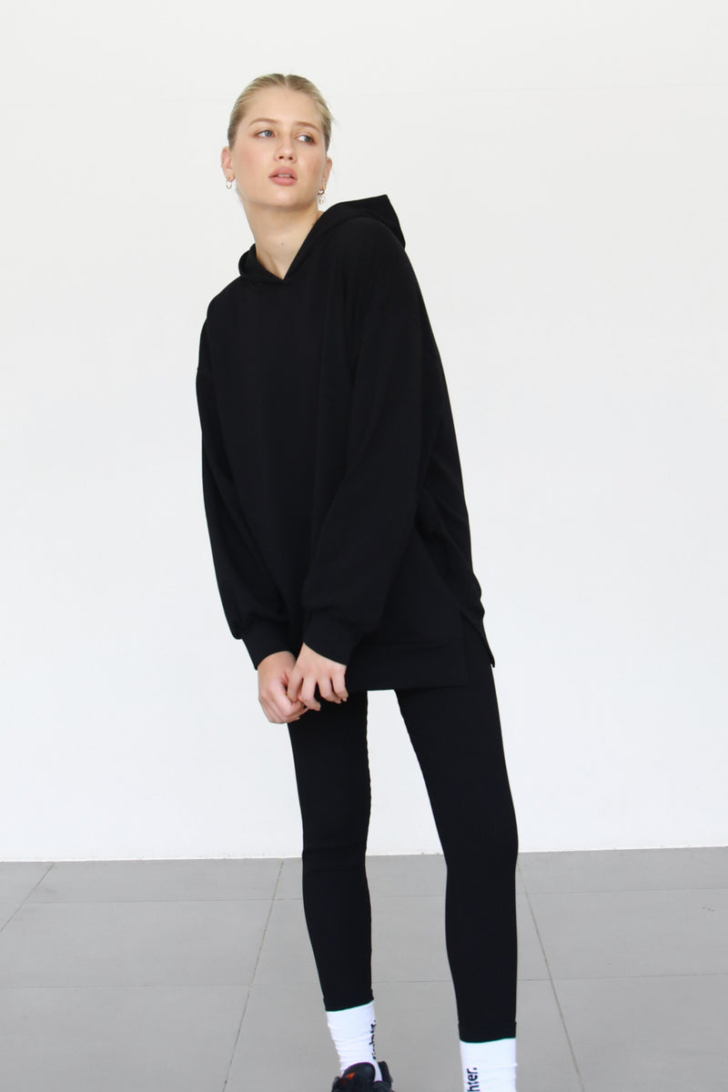 Light Hoodie - Black