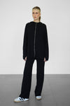 Modalite Zip-up Hoodie - Black