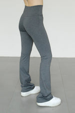 Actee Flare Leggings - Grey Melange