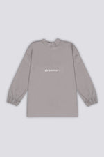 Dreamer Longsleeve T-shirt - Greige & White