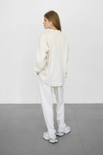 Half-Zip Lounge Set - Vanilla