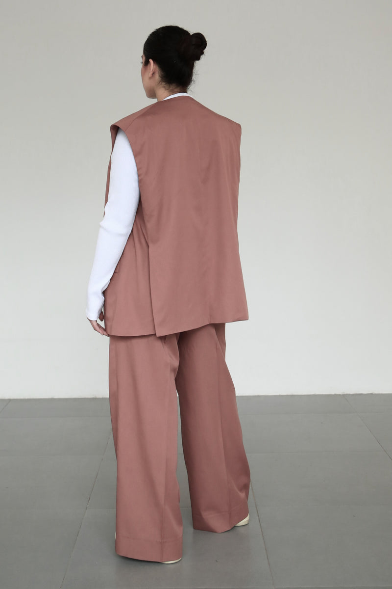 Thalia Vest - Musk