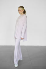 Modalite Flare Sweatpants - Rosewater
