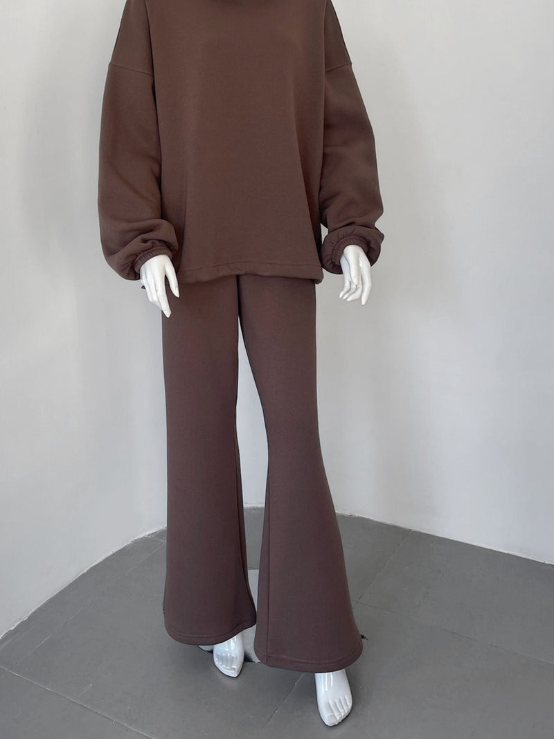 Heavy Adjustable Sweatpants - Mocha