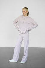 Modalite Half Zip Hoodie - Rosewater