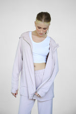 Modalite Zip-up Hoodie - Rosewater