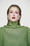 Gaia Linen Blouse - Matcha