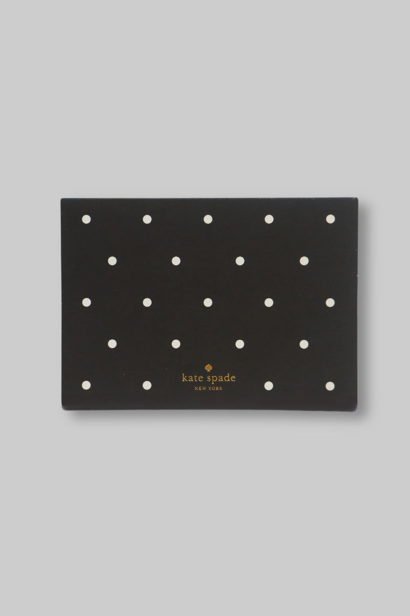 Kate Spade Note Card - Black – RUSH & REEZ