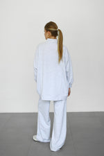 Anya Co-ord Set - Grey Melange