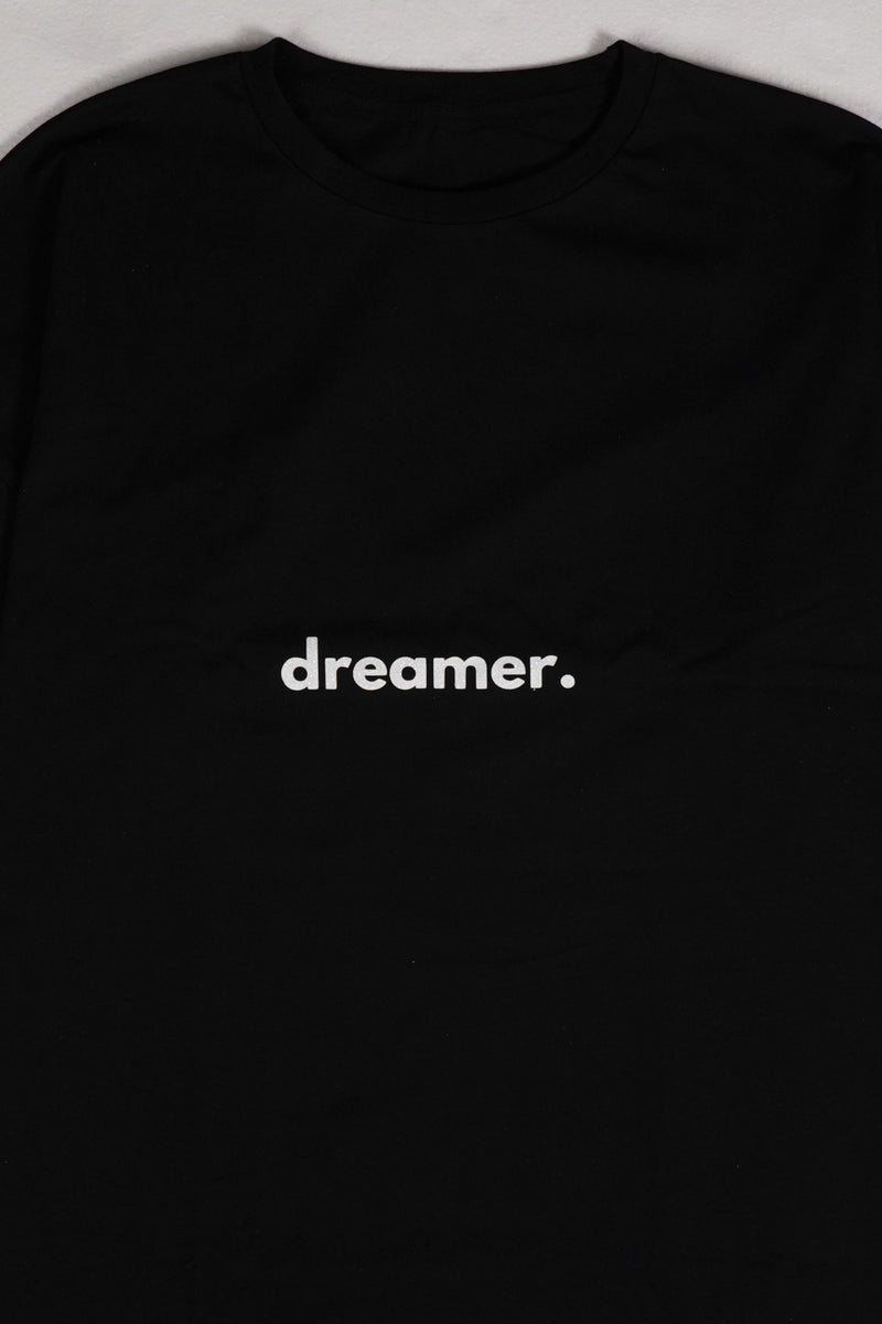 Dreamer Oversized T-shirt - Black