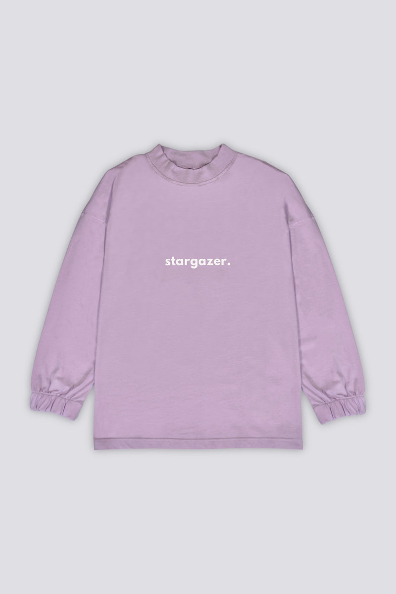 Stargazer Longsleeve T-shirt - Lavender