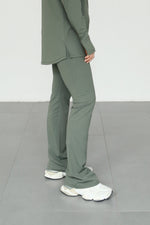 Actee Flare Leggings - Artichoke