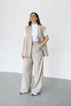 Thalia Vest- Clay