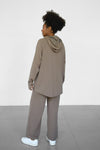 Modalite Zip-up Hoodie - Truffle