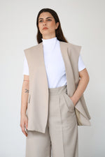 Thalia Vest- Clay