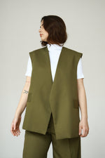 Thalia Vest- Army