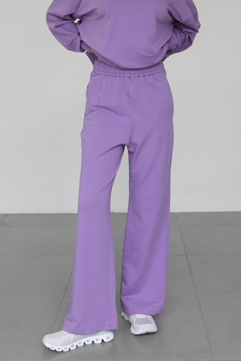 Light Flare Sweatpants - Amethyst