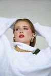 Gaia Linen Blouse- White