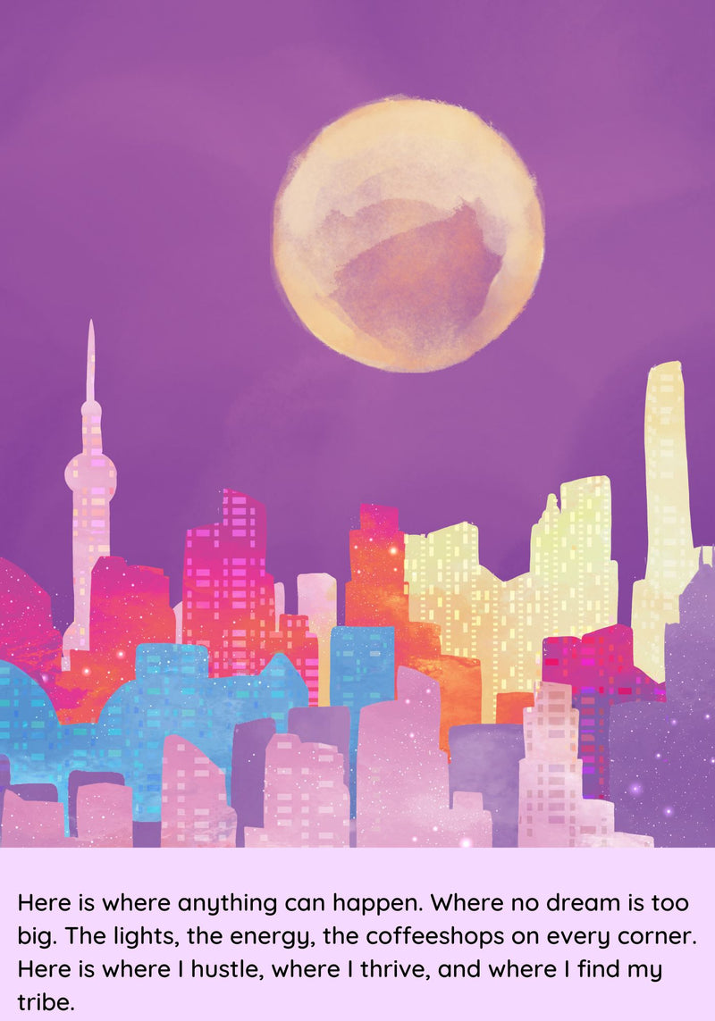Belong T-shirt - City Lights