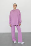 Light Flare Sweatpants - Orchid