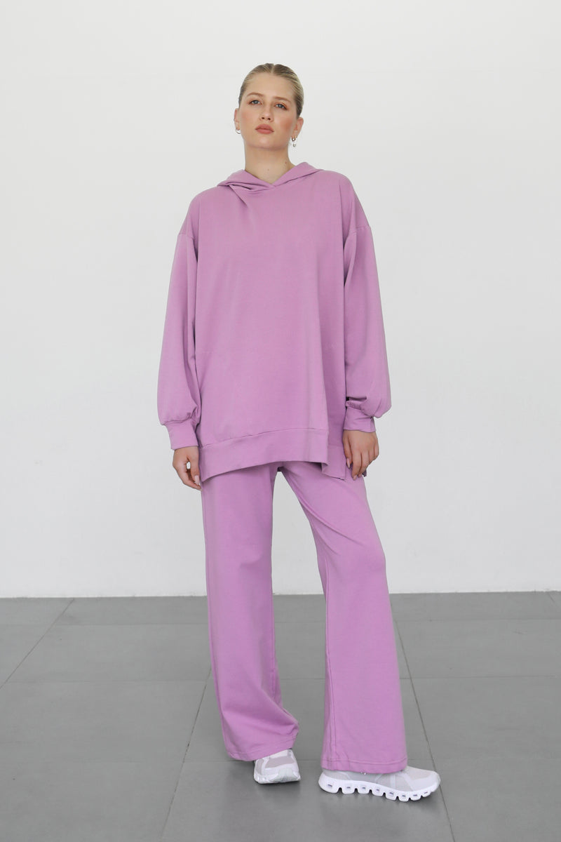 Light Flare Sweatpants - Orchid