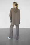 Modalite Half Zip Hoodie - Truffle