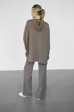 Modalite Half Zip Hoodie - Truffle