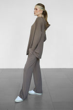 Modalite Half Zip Hoodie - Truffle