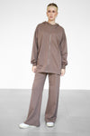 Light Zip-Up hoodie - Mocha