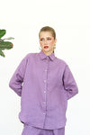 Linen Shirt - Iris
