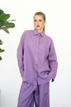 Linen Shirt - Iris