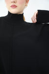 Maxi Knit Dress - Cropped - Black