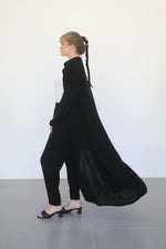 Maxi Shirt Dress - Black