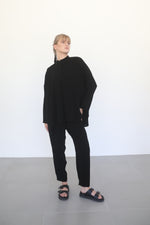Phantom Shirt - Black Crepe