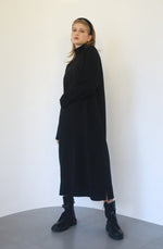 Maxi Knit Dress - Cropped - Black