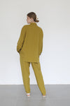 Relaxed Lyocell Coord Set - Olive