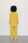 Relaxed Lyocell Coord Set - Yellow