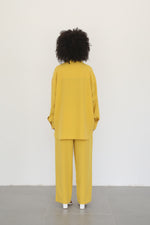 Relaxed Lyocell Coord Set - Yellow