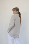 Relaxed Shirt with Pockets - Porcelain