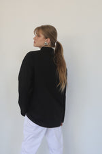 Relaxed Shirt with Pockets - Black