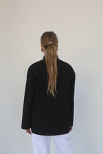 Relaxed Shirt with Pockets - Black