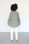 Linen Shirt- Mistletoe