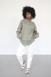 Linen Shirt- Mistletoe