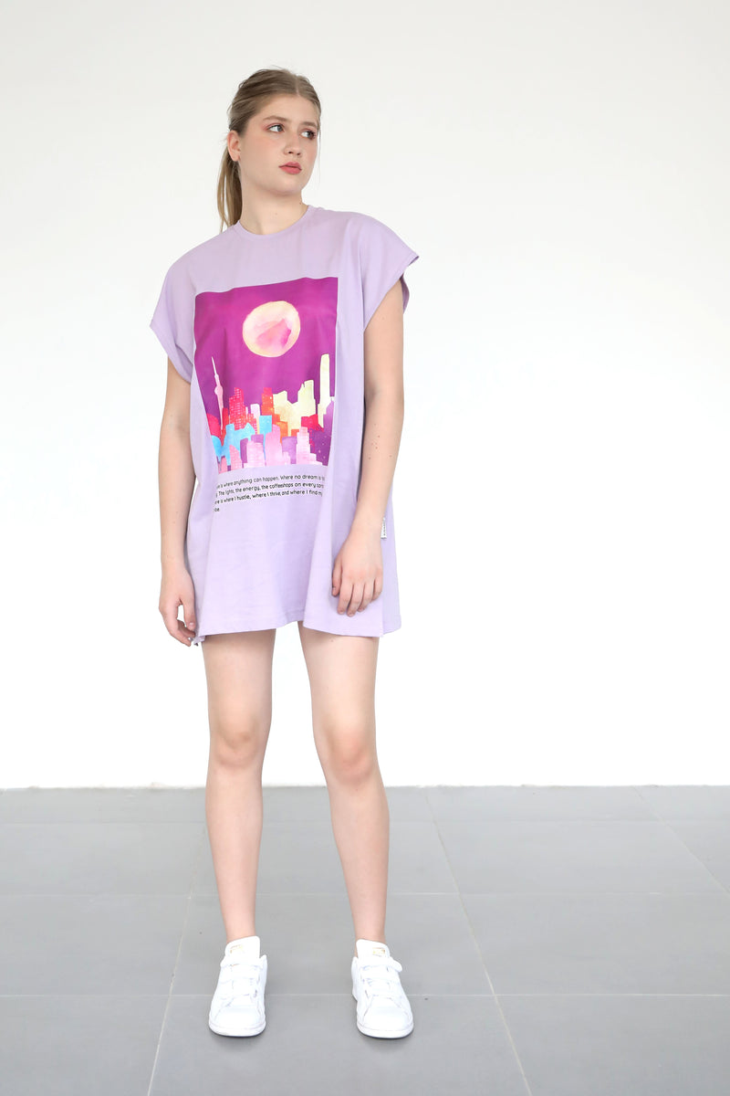 Belong I-shirt - City lights
