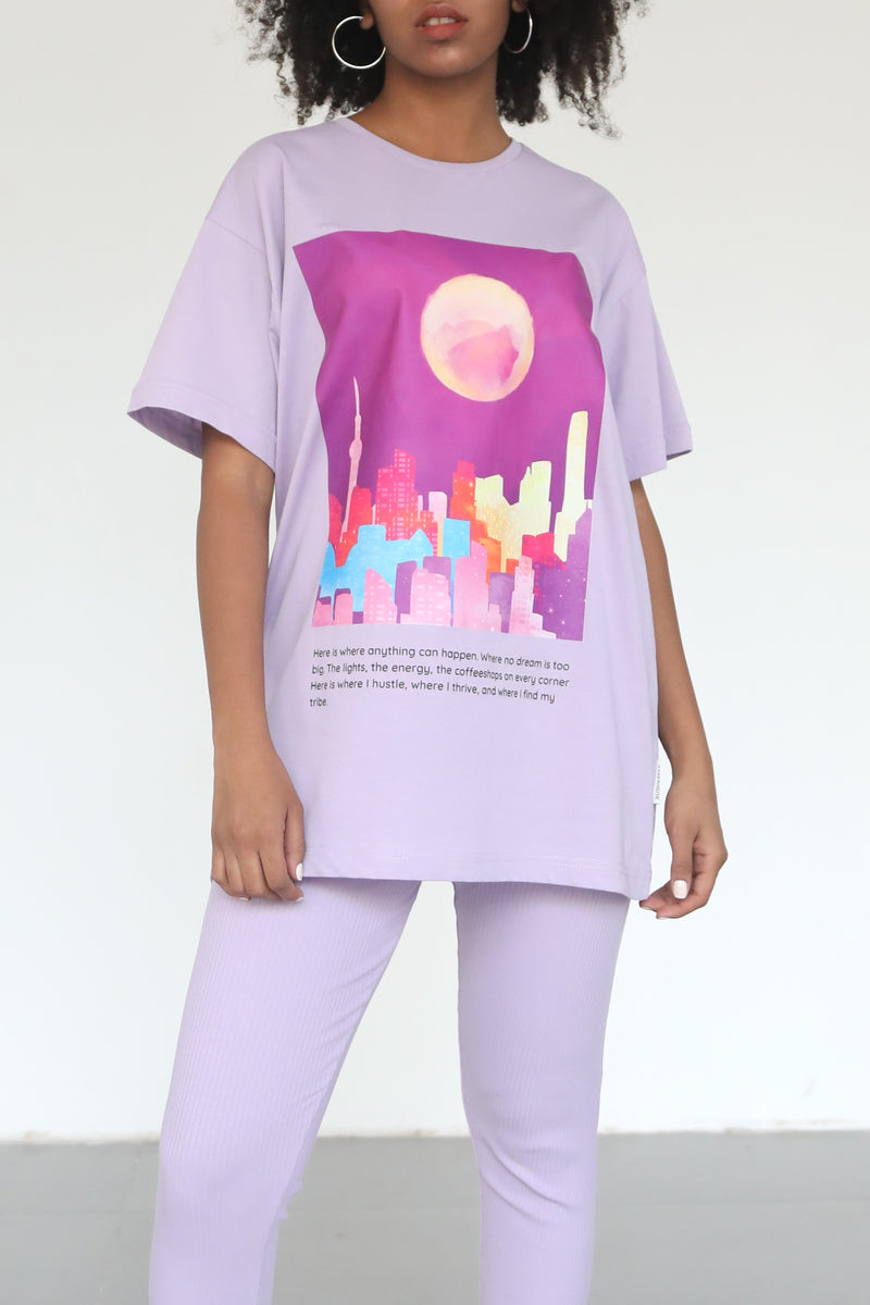Belong T-shirt - City Lights