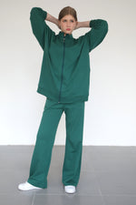 Light Zip-Up Jacket - Emerald