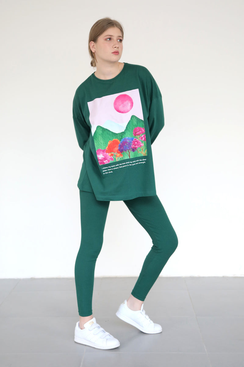 Belong Long Sleeve T-shirt - Mountain Wild