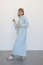 Emma Maxi Dress - Sky Blue